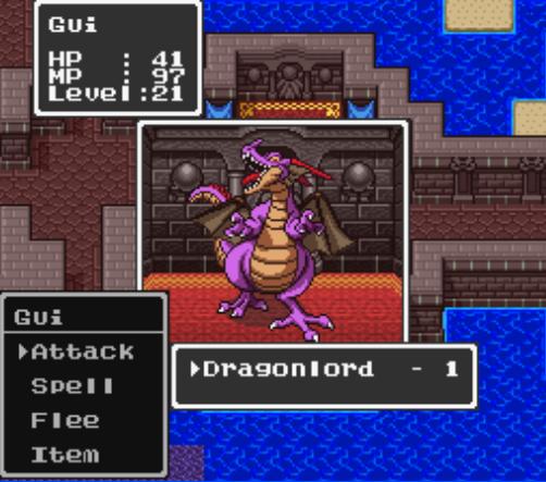 Dragon Quest I & II (SNES) - online game